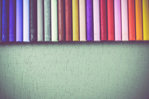Crayons forrado
 - Foto, Imagem