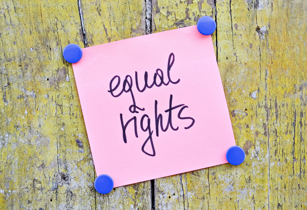 Igualdad de derechos
 - Foto, imagen