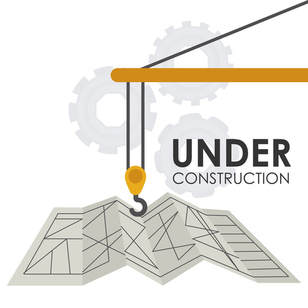 Under construction design  - Vector, Image