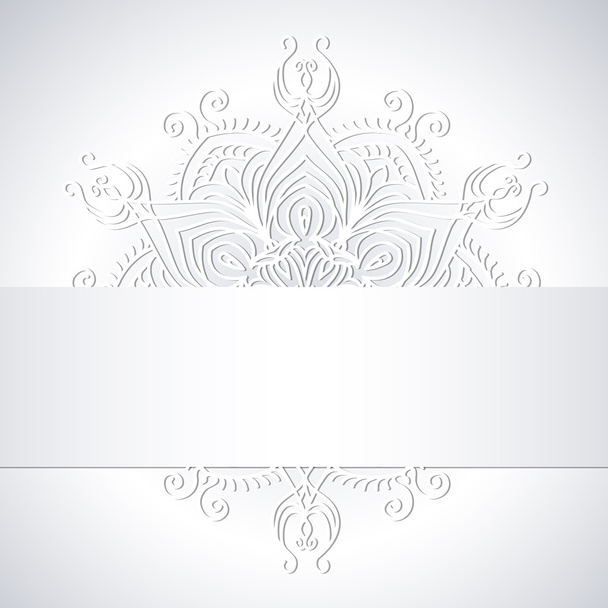 White frame - Vector, Image