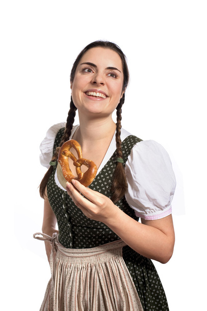 Bavarian waitress Oktoberfest - Photo, Image