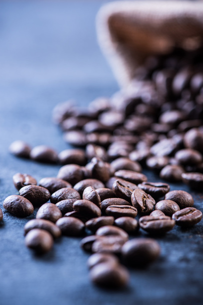 grains de café torréfiés, fond alimentaire
 - Photo, image