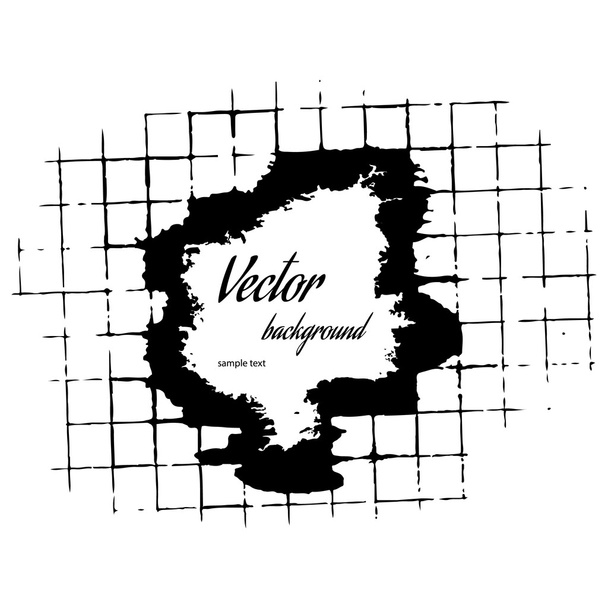 Grunge frame - Vector, afbeelding
