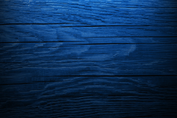 Textura dřeva modrý panel pro pozadí - Fotografie, Obrázek