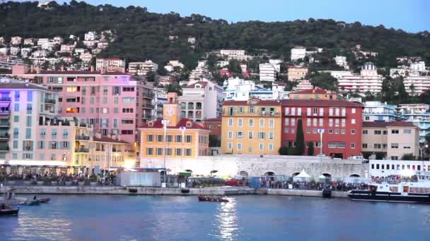Der Hafen von Nizza, Côte d 'Azur - Filmmaterial, Video