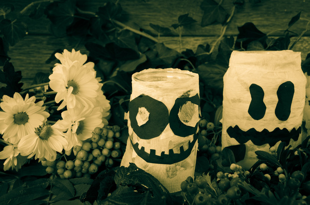 Halloween wenskaart - Foto, afbeelding