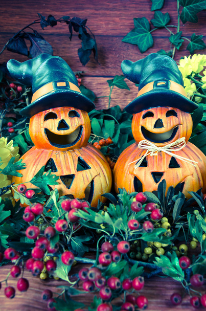 Halloween décoration citrouille - Photo, image