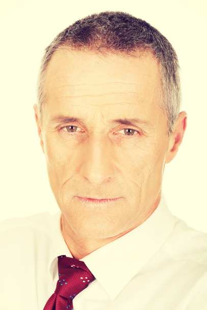 Portrait of serious mature businessman - Fotó, kép