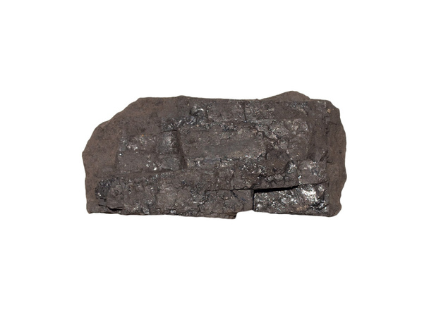 Coal on Isolated White Background - Фото, зображення