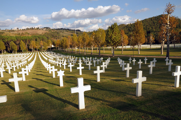 Amerikaanse Oorlogsbegraafplaats Florence in Italië - Foto, afbeelding