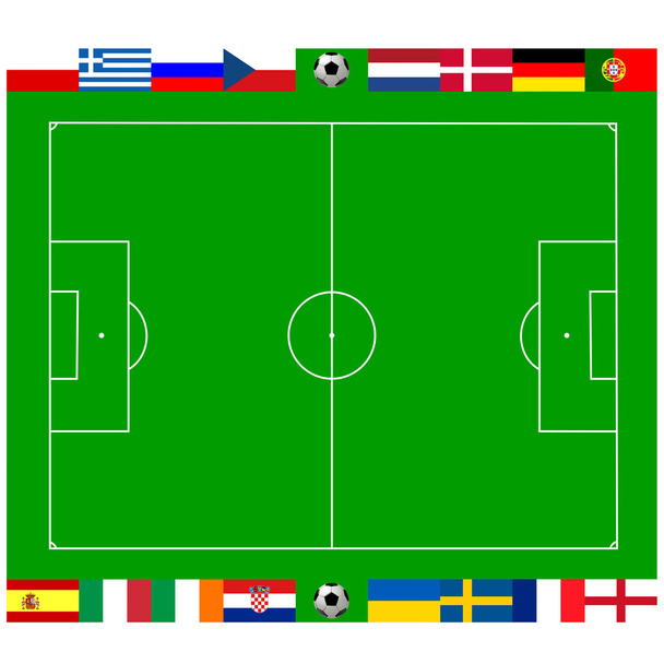Europees voetbalkampioenschap 2012 - Foto, afbeelding
