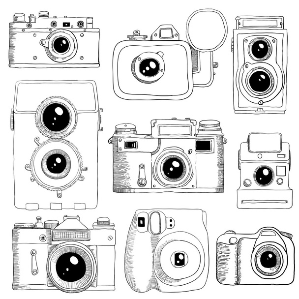 cameras - Vector, Image