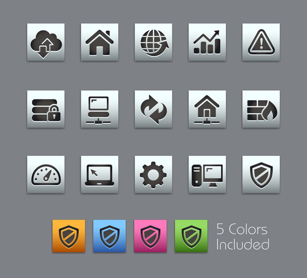 Web Developer Icons - Satinbox Series
 - Вектор,изображение