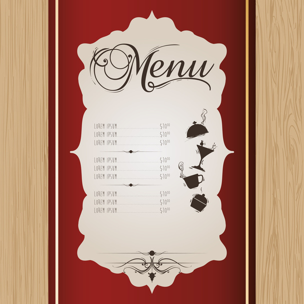 Design del menu
  - Vettoriali, immagini