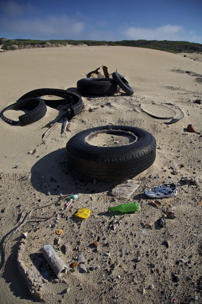Litter and waste pollution - Photo, Image