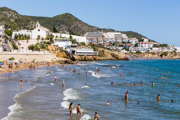 Sitges ,  the province of Barcelona. August 2015 - Foto, immagini