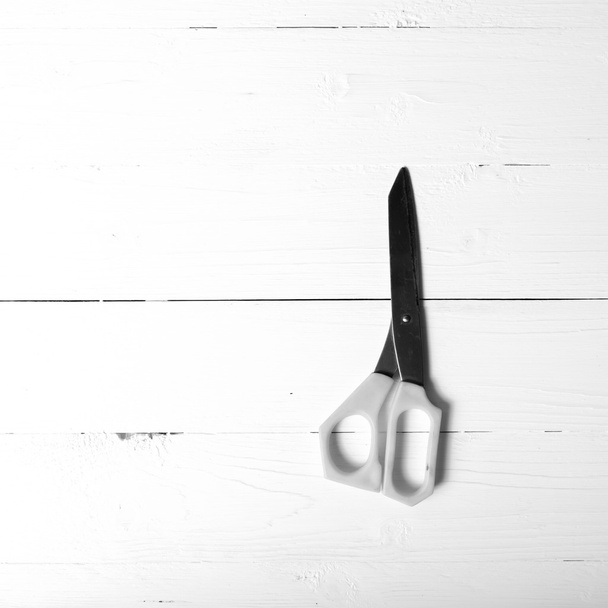 scissors black and white tone color style - Valokuva, kuva