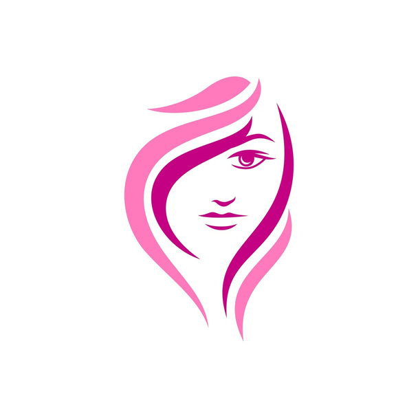 Beauty Face Vector Template - Vector, Image