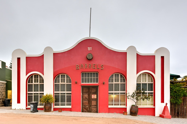 Német stílusú gyarmati épület - Luderitz, Namíbia - Fotó, kép