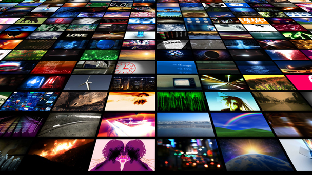 Video stěny multimediálních datových proudů (Hd) - Záběry, video