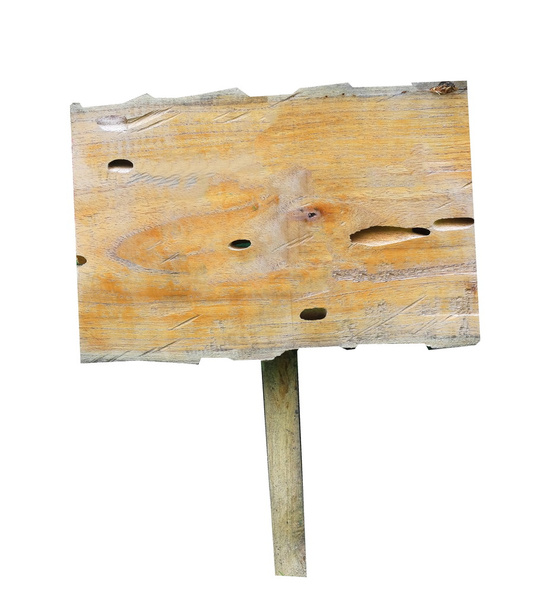 wood board texture background isolated on white - Photo, Image