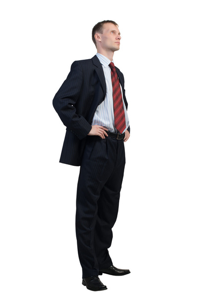 young confident businessman isolated - Foto, imagen