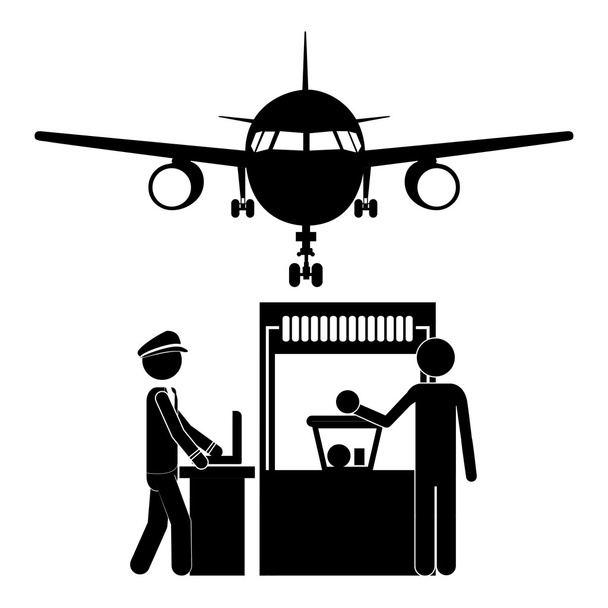 аэропорт дизайн
 - Вектор,изображение