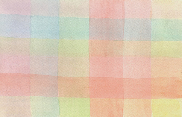 Акварель разноцветный клетчатый фон
 - Фото, изображение