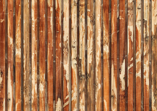 Muy viejo de madera barnizado lugar estera rayado pelado fuera obsoleto grunge textura
 - Foto, Imagen