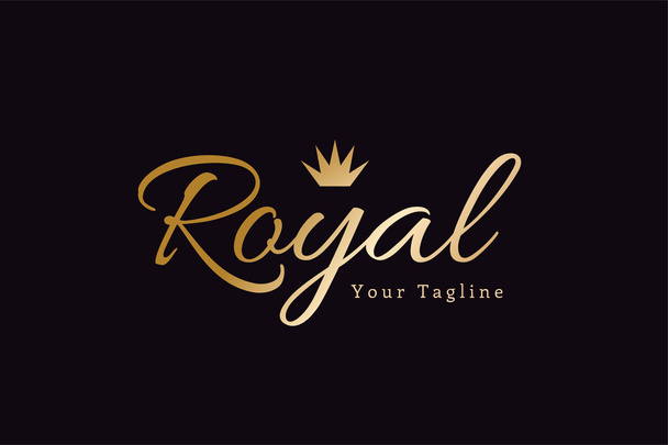 Royal logo vector template hotel - Vector, Image