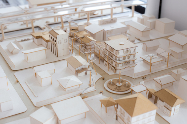 Model architektury miejskich - Zdjęcie, obraz
