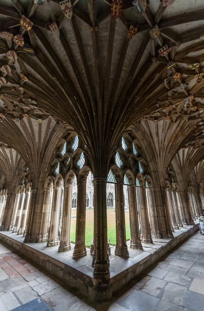 Cloister cathedral of Canterbury, Kent, England - Photo, Image