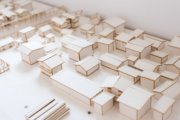 Městská architektura model - Fotografie, Obrázek