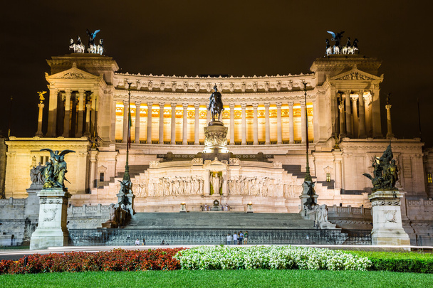Emmanuel II monument  in Rome - Foto, Imagen