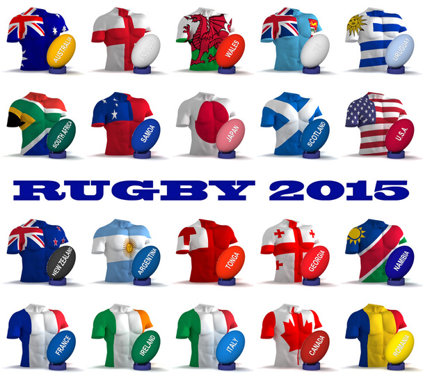 Rugby 2015 - Foto, afbeelding