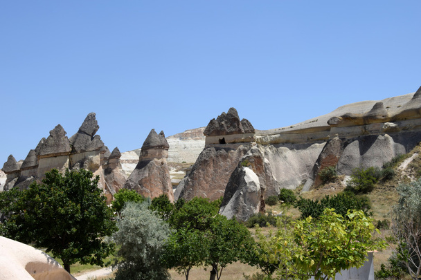 Szerelem-völgy Göreme nemzeti park. Cappadocia, - Fotó, kép