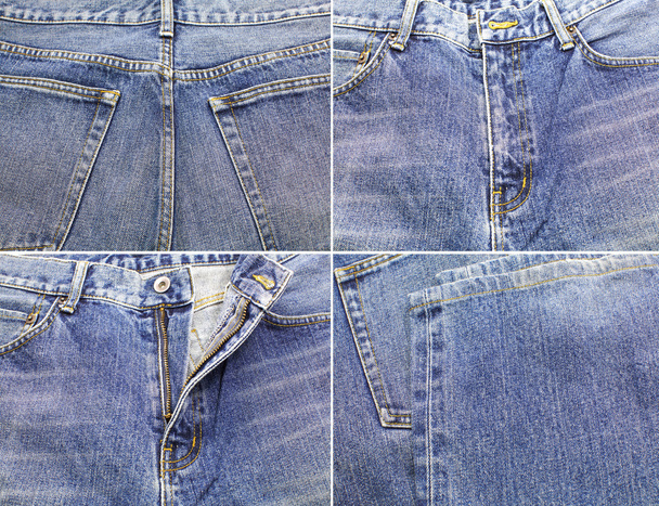 Denim bleu fond de jean
 - Photo, image