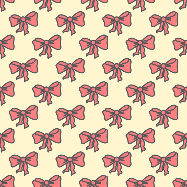 Varrat nélküli mintát csokornyakkendő pasztell színekkel - Vektor, kép