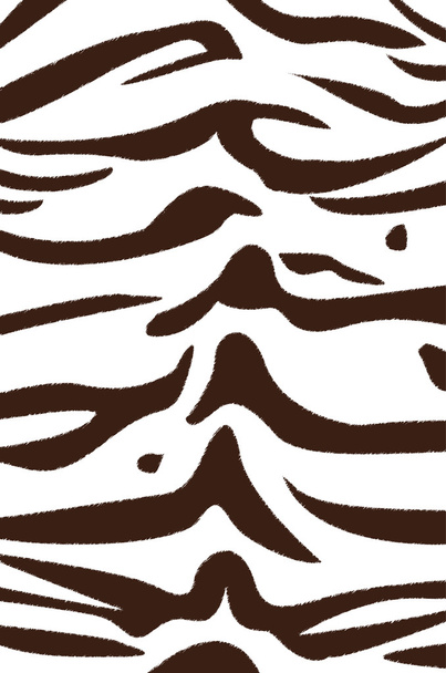 motif de bande de tigre bengale
 - Vecteur, image