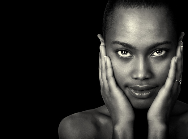 Beautiful Black Woman - Foto, imagen