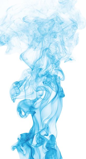 Fumaça isolada em um fundo branco - Foto, Imagem