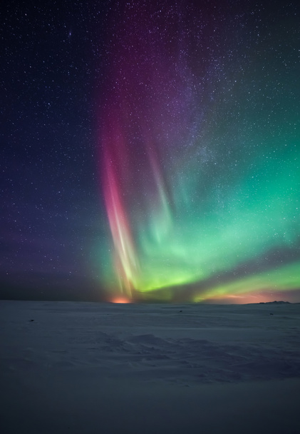 İzlanda 'nın kuzey ışıkları - Fotoğraf, Görsel
