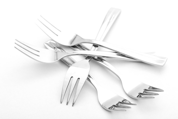 Tenedores de plata
 - Foto, Imagen