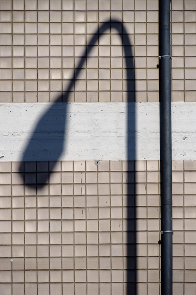 Lucerna stíny na mozaikové dlaždice - Fotografie, Obrázek