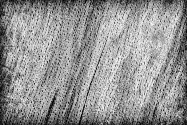 Oude beukenhout gebleekt en gekleurd donker grijze vignet Grunge textuur monster - Foto, afbeelding