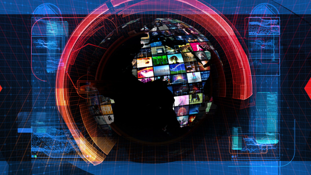 Gráficos de tecnología de medios de comunicación globales
 - Metraje, vídeo