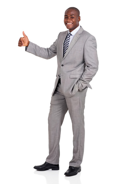 businessman showing thumb up - Фото, зображення
