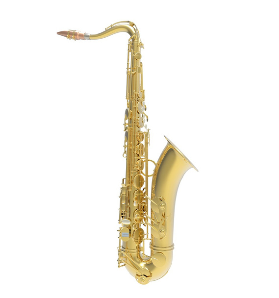 Saxophone - Side View - Photo, Image
