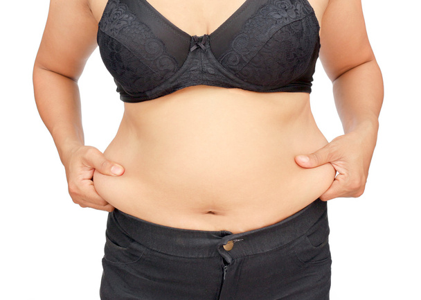脂肪の女性 - 写真・画像