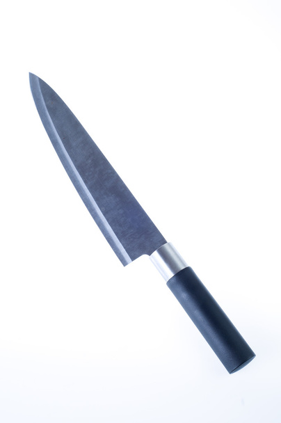 Chef's knife isolated on white - Photo, Image